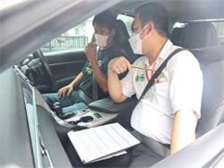 การเตรียมความพร้อมภายในห้องโดยสารก่อนการเดินทาง