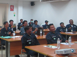 บรรยากาศการฝึกอบรมบางส่วน