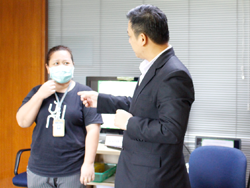 การใช้งานอุปกรณ์ความปลอดภัยส่วนบุคคล PPE